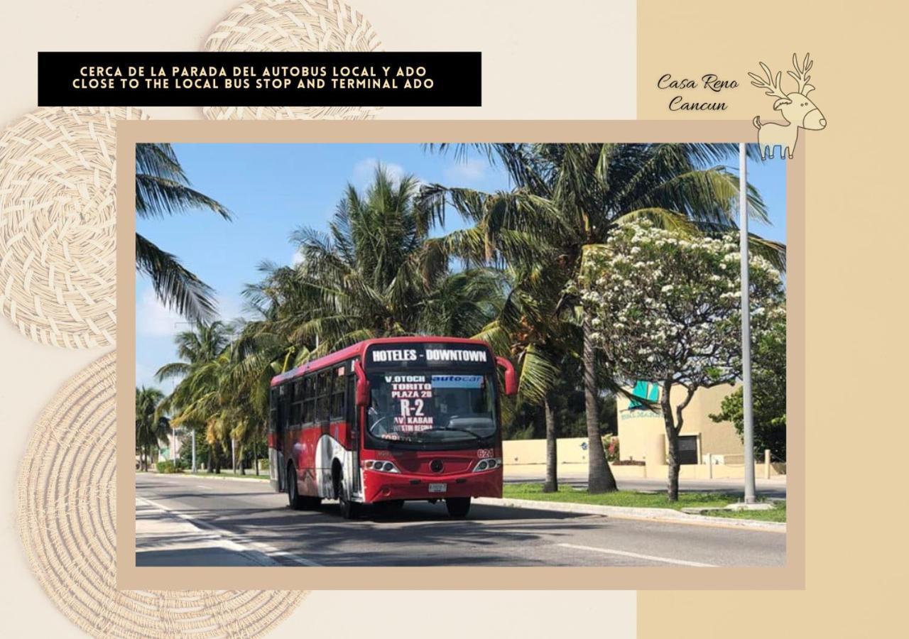 Reno Central Apartments Downtown Cancún Eksteriør billede
